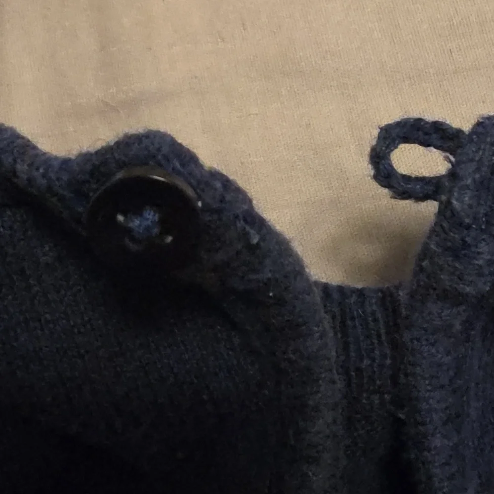 Carter's Navy Sweater With Red Heart